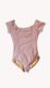 Capezio lavender lavender leotard with bow