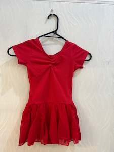 Products: Red Leotard & Skirt