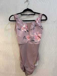 Floral Front Leotard