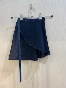 Products: Dark Blue Wrap Skirt