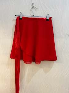 Products: Red Wrap Skirt