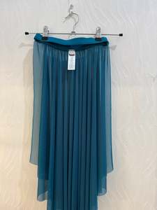 Turquoise Half Skirt