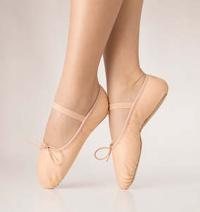 Leather Full Sole Ballet Shoes – Soft & Flexible Dance Shoes for Kids & Adults - SALE