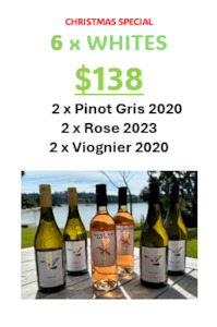 Xmas Whites (with  a bit of pink)  Special  $124