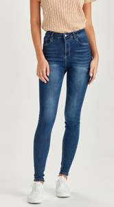 Junkfood Jeans: Junkfood Jeans Rocker Tall Jean Dark Blue