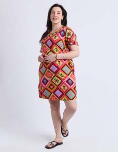Elm: Elm Rhode Dress 8168023 - Rhode Geo Print