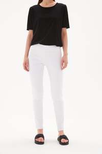 Tirelli: Tirelli Straight Pant 21P296-9-ss23 - White