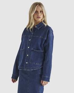 Sass: Sass Marza Jacket 18648JWSS - 78 wash Blue
