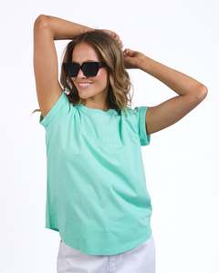 Foxwood: Foxwood Signature Tee 55X0131 - Neon Mint