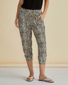 A G: Betty Basics Tokyo Pant BB511 - Cheetah