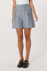 Fate+Becker Marina Short 17643PWFA - Navy Stripe