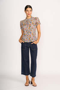 Memo Stitch Detail Jean TP14220 - Indigo