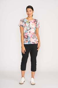 Preen Round Neck Tee TP11321A - Bow-tiful Floral