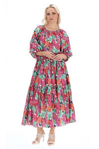 Augustine: Augustine Madison Dress Floral RA176