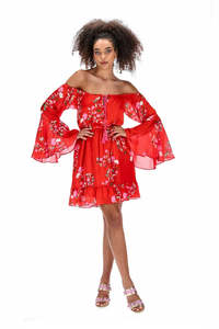 Augustine: Augustine Scarlett Dress r9207