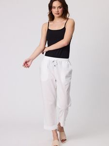 Classified Campari Ruffle Hem Pant C3040 - White