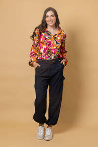Charlo: Charlo Bronte Cargo Pant Navy CH5E