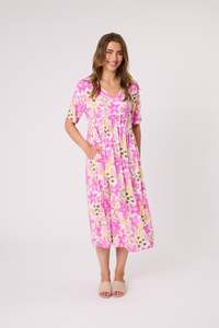 Democracy Ella Dress D9010 - White