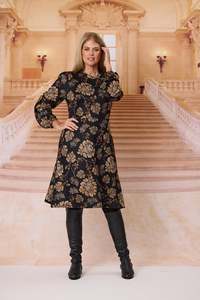 Democracy: Democracy Tatum Knit Dress D8029 - Black