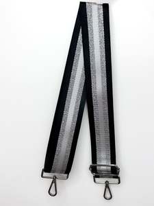 Lemon Tree Diva Strap LTD0011 - Black White Chevron