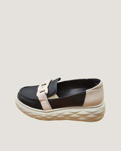 Gelato Jemma Leather shoes - Black/Bone