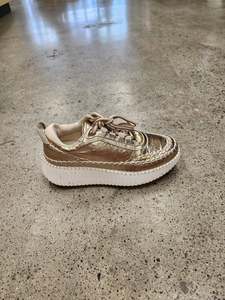 Gelato Pluto-G stitched Sneakers - Gold