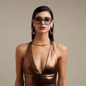 Okkia Giovanni Sunglasses OK012-CH-BLL - Classic Havana/Blue Gradent