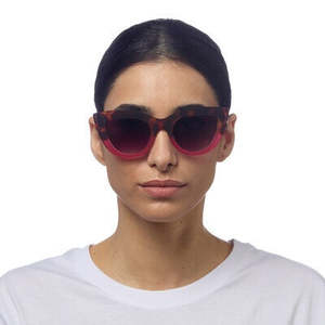 Okkia Claudia Sunglasses Big Cat eye OK013-HP - Havana Pink