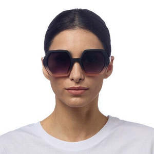 Okkia Emma Sunglasses OK015-BP - Black Shaded Rose