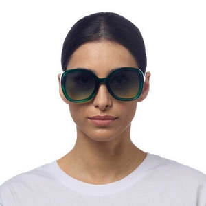Okkia: Okkia Anna Sunglasses OK019-TGR - Transparent Green