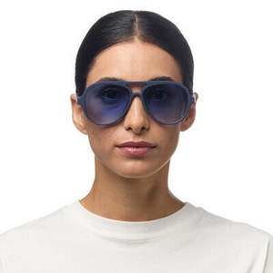 Okkia Alessio Sunglasses OK021-MN-BL - Midnight (Blue Lense)