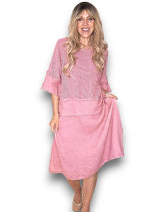 All: Helga May Amalfi 2pc Dress - Antique Berry