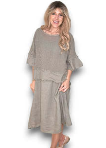 All: Helga May Amalfi 2pc Dress - Mocha