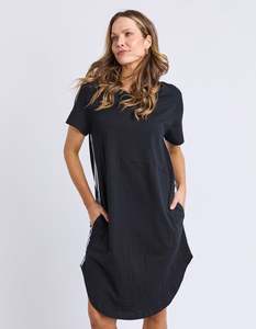Foxwood Bay Tape Dress 55x0307 - Black