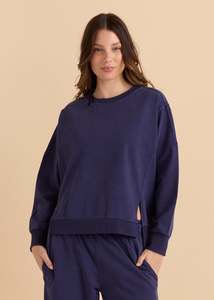 All: Betty Basics Iris Sweatshirt BB7096 - Navy