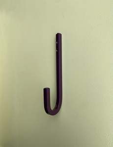 Sitting Pretty Design: Straight Hook - Plum