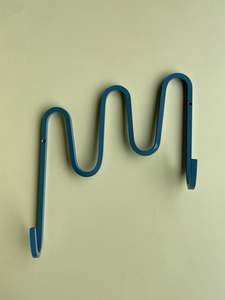 Sitting Pretty Design: Radio Wave Hook - Denim