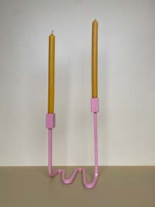 Shockwave Candelabra - Pink