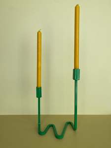Hooks Candelabras: Shockwave Candelabra - Verde Green