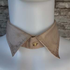 Edwardian: Collar, Soft Satin Brown