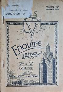 Mid 20th Century: Enquire Within Magazine, 1946