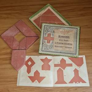 "Das Kreuzspiel" Edwardian Block Puzzle
