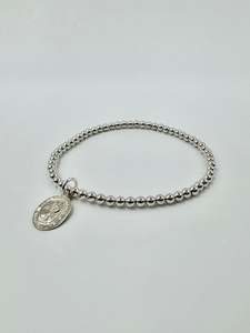 St Christopher Bracelet/Silver