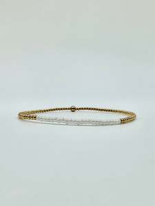 Petite Pearl Seed Bead Bracelets