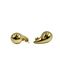 Large Teardrop Stud Earrings - Gold/Silver
