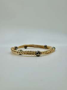 Hematite Bead Bracelet