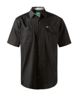 Black: FXD SS Stretch Work Shirt