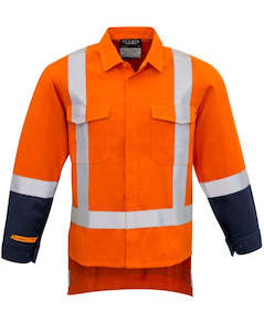 Traffic Management: SYZMIK FR TTMC-W Taped Shirt Orange