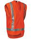 BISON TTMC-W17 Polyester Vest Orange