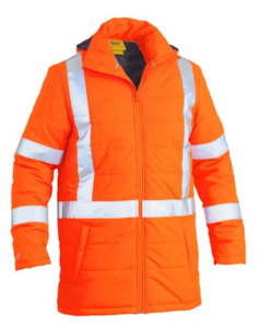 Hi Vis: BISLEY X Tape TTMC Puffer Jacket